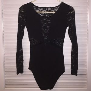 Black Lace Bodysuit size XS