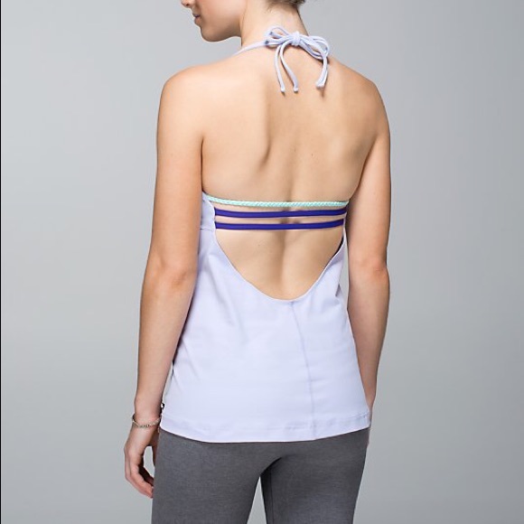 Lululemon Alight Halter bra top lavender