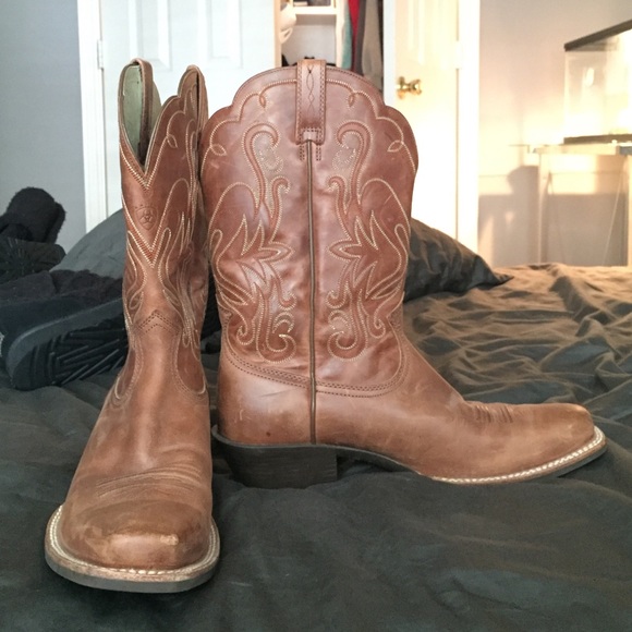 Ariat Brown Leather Boots