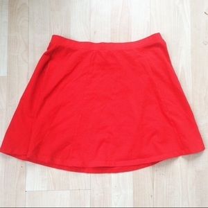 Red American Eagle Skater Skirt