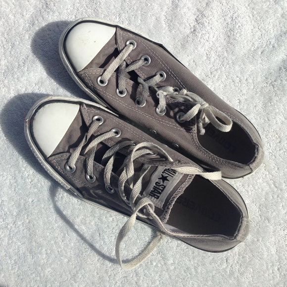 Gray all star converse