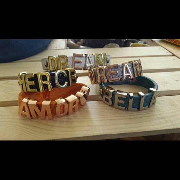BCBG Affirmation bracelet bundle