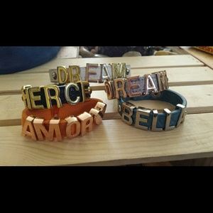 BCBG Affirmation bracelet bundle