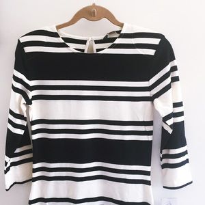 Striped French Connection Bodycon Dress