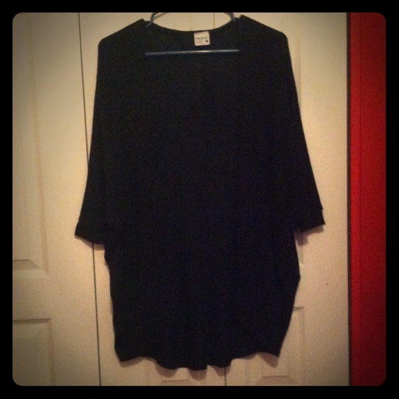 Cute Black Sweater Cardigan