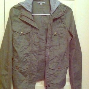 Crop Cargo Jacket