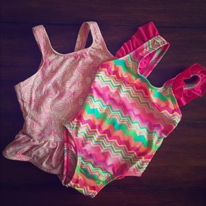 2 Baby Girl Swimsuits