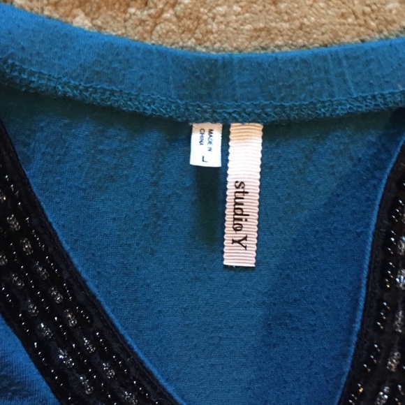 Blue/Black Tank top - Picture 2 of 2