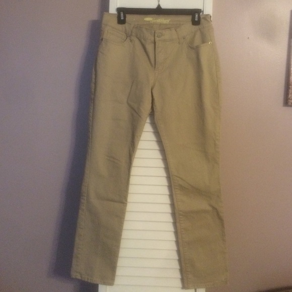 Khaki Skinny Jeans