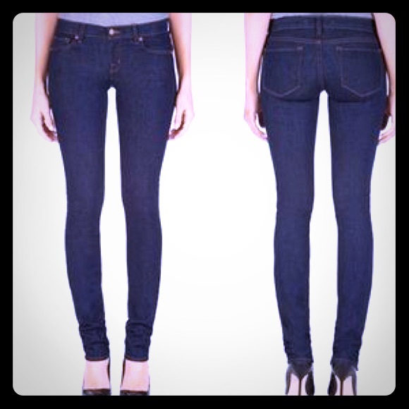 J Brand super skinny mid rise jeans