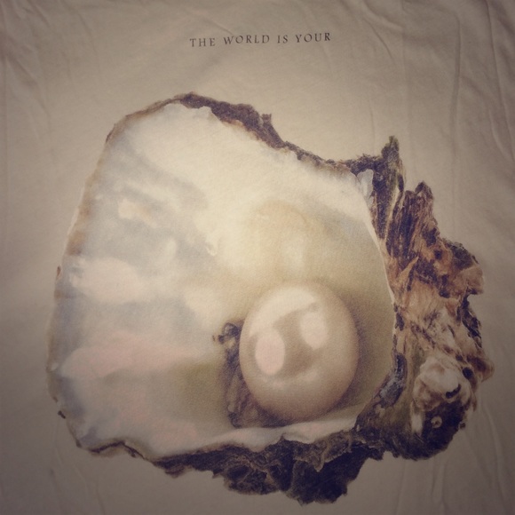 Wildfox the world is your oyster top