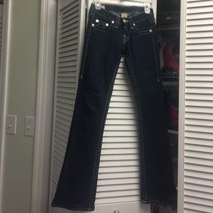 Excellent condition dark true religion jeans 24