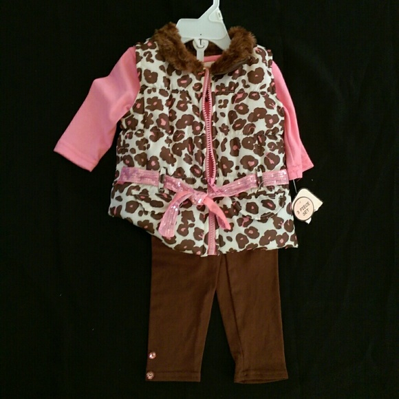 Baby girl 3 piece outfit