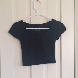 Black Crop Top