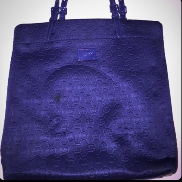 MK neoprene tote and iPad case.