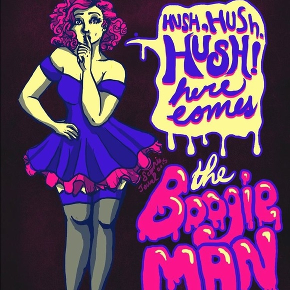 Boogieman Pinup Art print👻