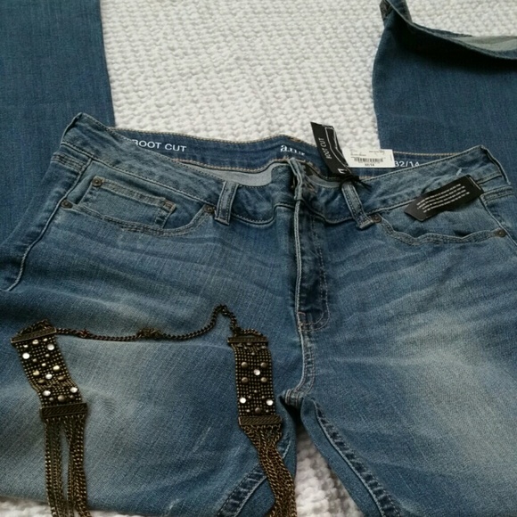 Blue denim, boot cut jean??