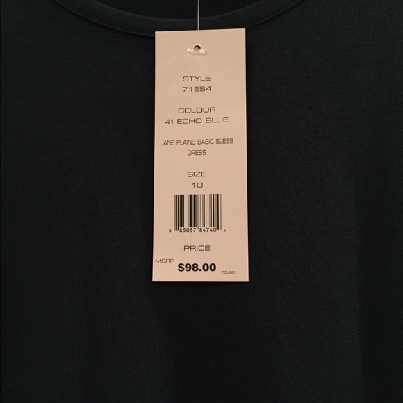 French Connection Teal dress - Picture 2 of 3