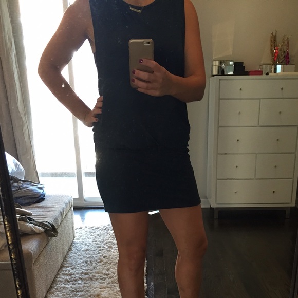 French Connection Teal dress - Picture 3 of 3