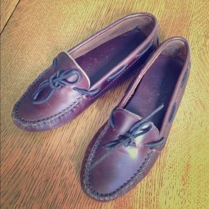 Minnetonka leather moccasins