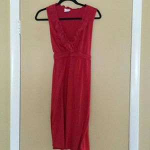 Red Maternity dress