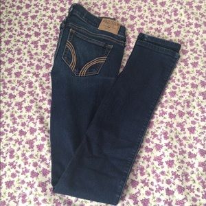 Hollister. Dark navy jeans