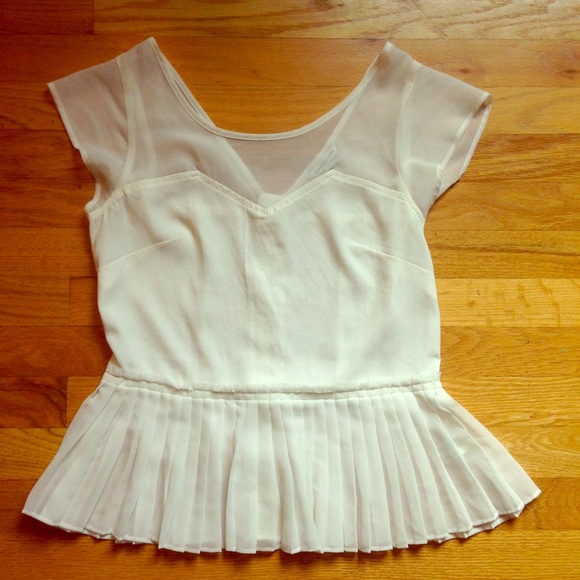 AEO White Dressy Shirt