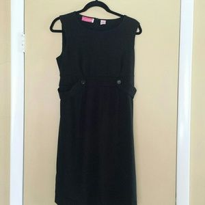 Black maternity dress
