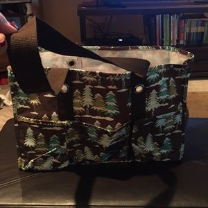 Thirty-one Organizing Utility Tote - Winter Theme