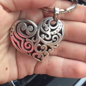Brighton heart key chain