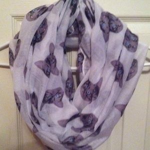 Cat Design Infiniti Scarf