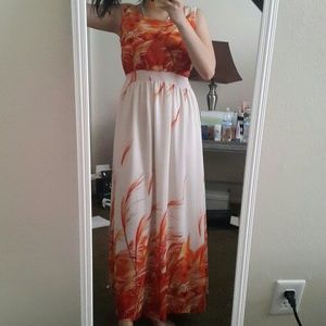 Thai midi dress