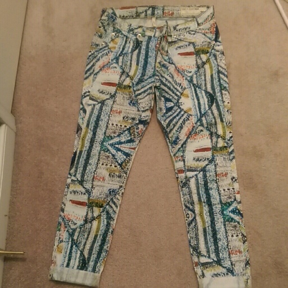 Multicolor Legging Jean