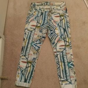 Multicolor Legging Jean