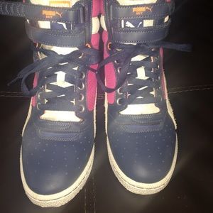 Puma wedge sneakers