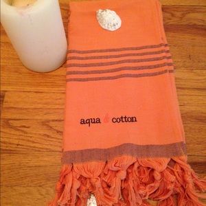 Aqua Cotton Peshtemal Handmade Towel