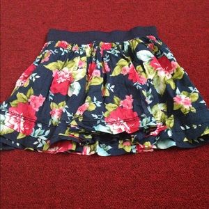 A&F flare skirt