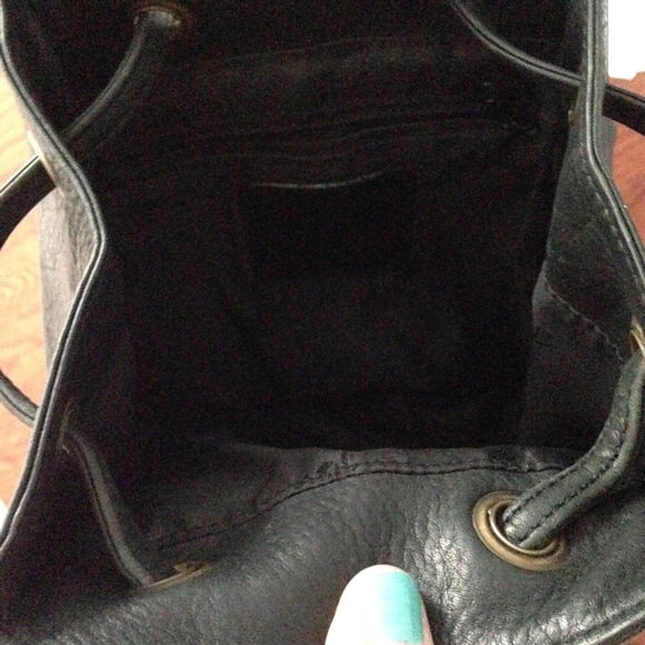 Vintage Fossil Backpack Handbag - Picture 3 of 4