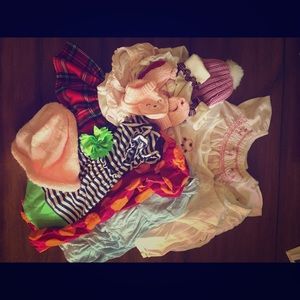 16-Piece Baby Girl Bundle of Clothes & Accessories