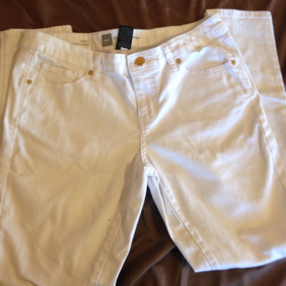 Mossimo White Skinny Jeans