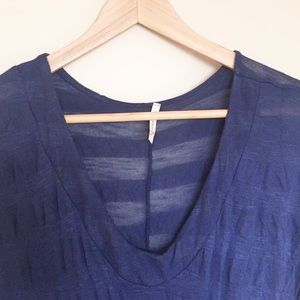 Olivia Moon Blue Top