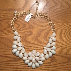 Gray and gold necklace! New with tags.