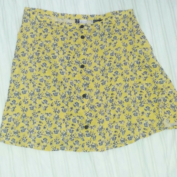 Floral H&M Circle Skirt