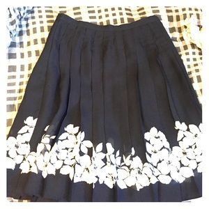 Knee length skirt