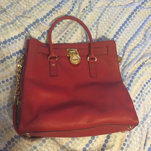 Michael Kors Hamilton Large Saffiano Leather Tote