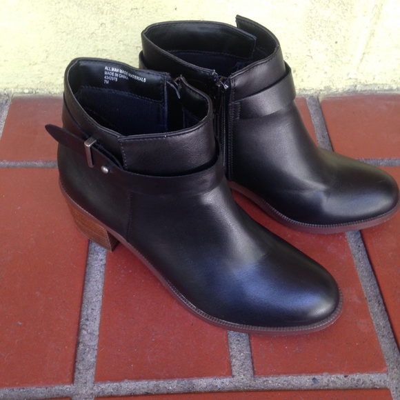 Leather Ankle Boots - Picture 3 of 4