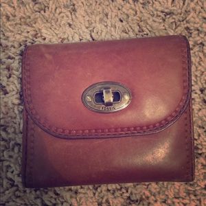 Brown Leather Fossil Wallet