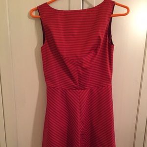 Isaac Mizrahi for Target red striped dress