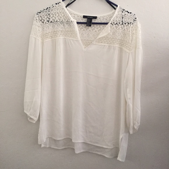 Forever21 white blouse