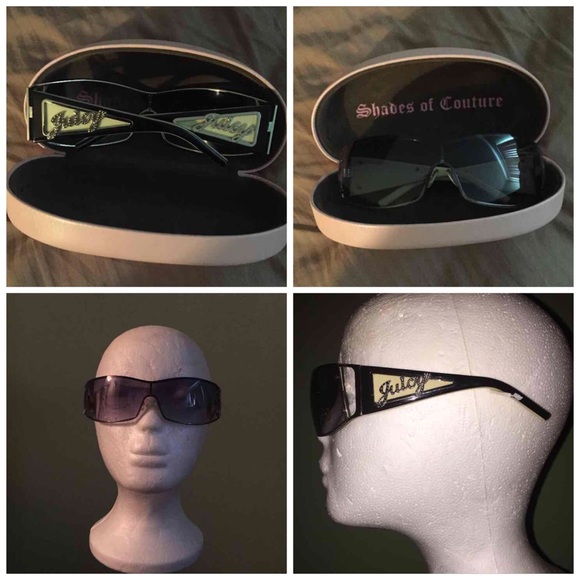 Auth juicy couture sunglasses with bling